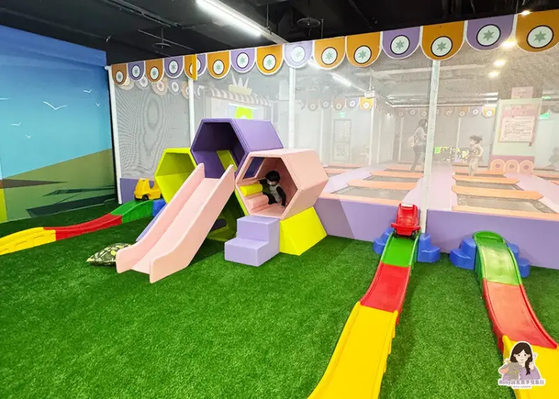 【內湖室內親子館】追風奇幻島內湖旗艦店-火山大冒險，五大主題