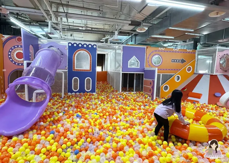 【內湖室內親子館】追風奇幻島內湖旗艦店-火山大冒險，五大主題