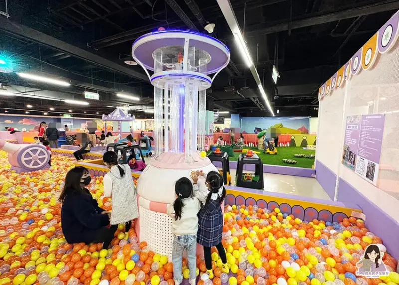 【內湖室內親子館】追風奇幻島內湖旗艦店-火山大冒險，五大主題