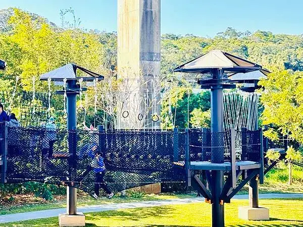 ★桃園親子景點推薦★桃園最新特色遊戲場『平鎮運動公園』，全新