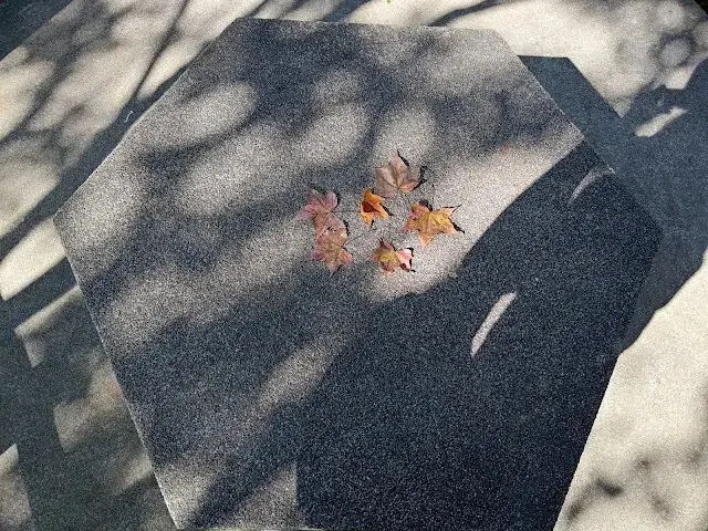 拱北殿 - 後山步道 - 楓葉 - 青楓亭