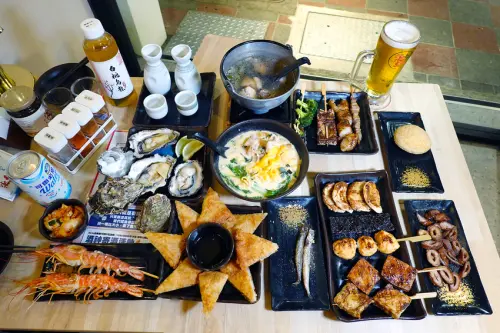 台北市信義區聚餐必選！信義區夜貓族集合！台北信義柒息地，串燒、拉麵、清酒全都爽翻！