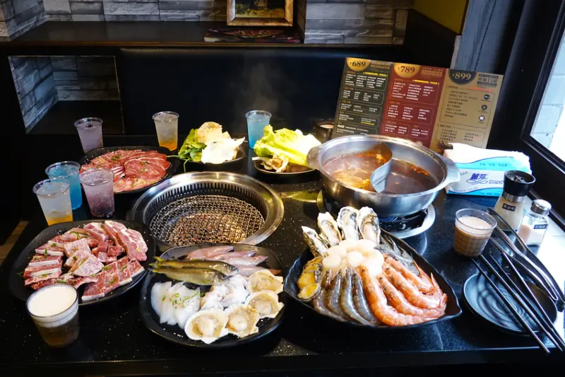 台北市萬華區燒烤及火鍋控的天堂-有哈根及啤酒喝到飽的瓦崎燒烤火鍋吃到飽，一次滿足願望的高CP值西門町聚餐餐廳首選