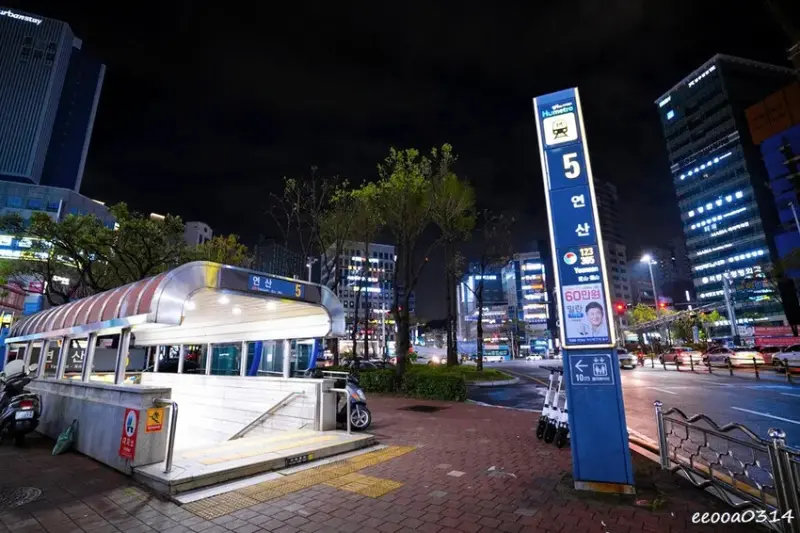 釜山住宿推薦「Seattle B Hotel 」，鄰近地鐵蓮