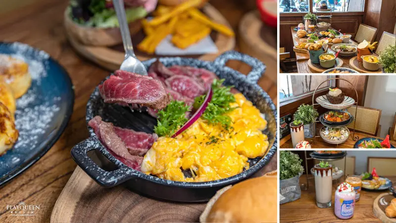 台中市大里區台中市大里區晨光手作料理坊｜5星級台中大里早午餐推薦，超奢法式三層排餐，義大利麵燉飯下午茶一次滿足，2025必收台中美食地圖