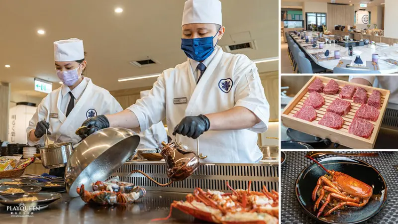 台南市中西區台南市中西區明水然・樂｜Google評論4.8分人氣無菜單鐵板燒插旗台南，只要1600起新鮮活龍蝦、日本熊本A5和牛菲力、A4和牛，生食級干貝通通吃的到，2025台南美食推薦