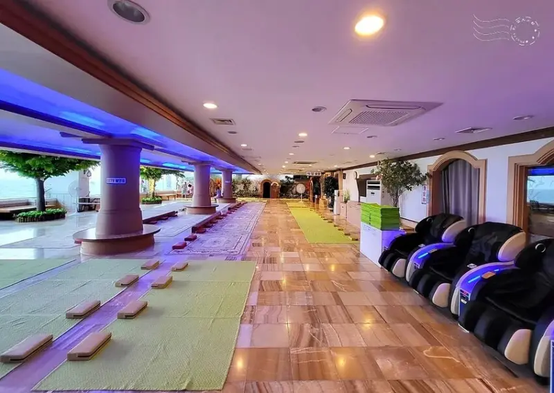 龍頭巖海水汗蒸幕:二樓公共區域