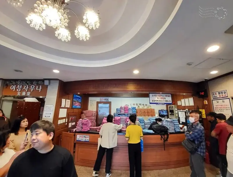 龍頭巖海水汗蒸幕:櫃台