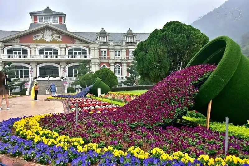 九族文化村:水沙連歐式宮廷花園