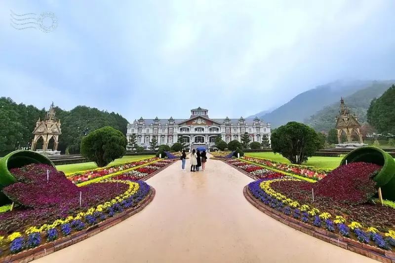 九族文化村:水沙連歐式宮廷花園