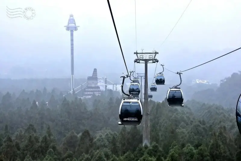 九族文化村:纜車