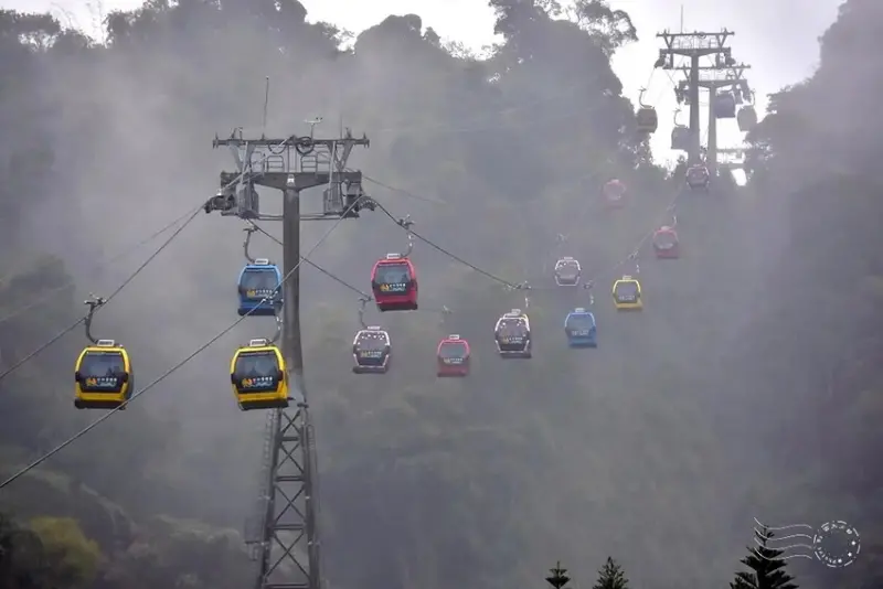 九族文化村:纜車