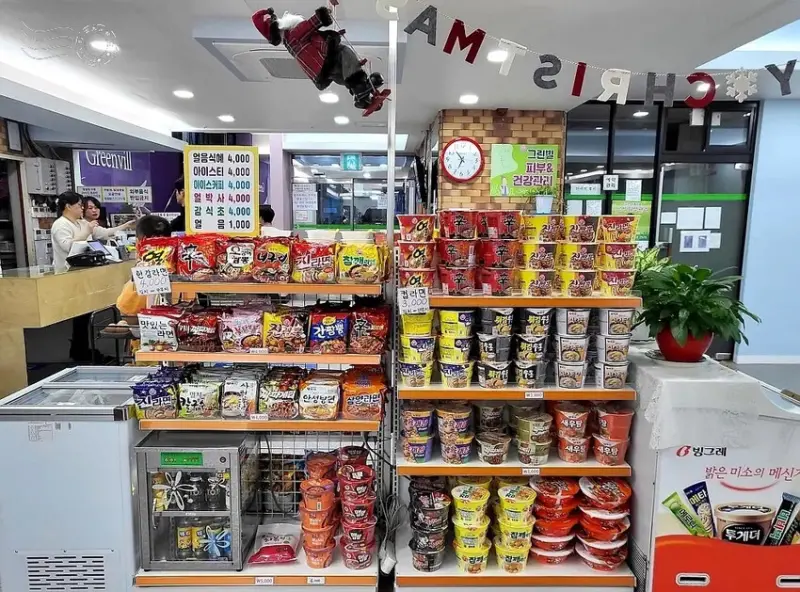 GreenVill Sauna:小賣部