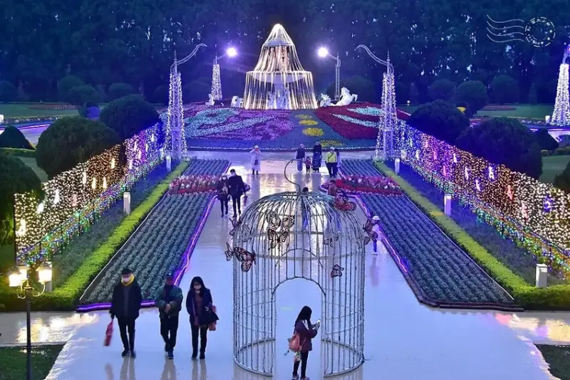 九族文化村:水沙連歐式宮廷花園