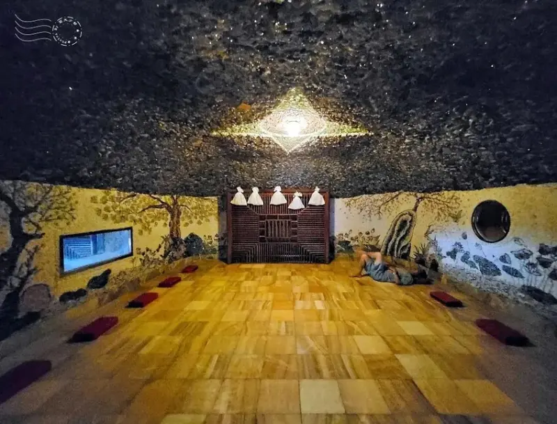 龍頭巖海水汗蒸幕:紫水晶汗蒸房