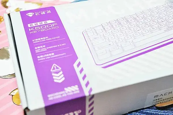 MACHENIKE機械師K500F-81鍵冰瑩軸機械鍵盤，軟