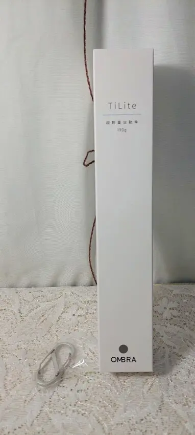 生活小物｜  OMBRA  TiLite 超輕量自動傘  晴