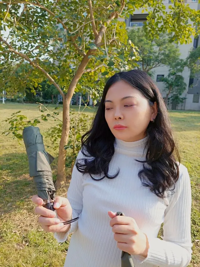 生活小物｜  OMBRA  TiLite 超輕量自動傘  晴