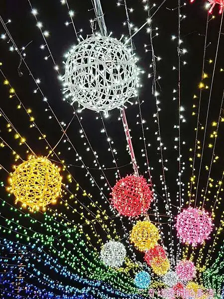 2025新北燈會「靈蛇獻瑞  一起PLAY」/ 辰光橋光雕展