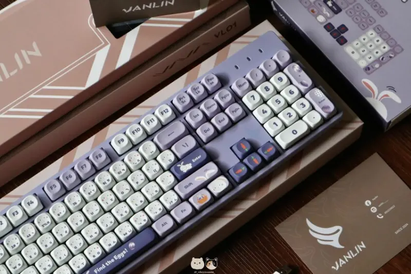 VANLIN VL01鍵盤-成品展示