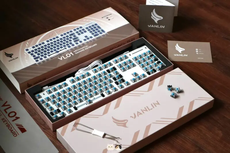 VANLIN VL01鍵盤-套件開箱1