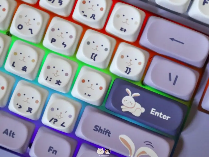 VANLIN VL01鍵盤-鍵帽特寫1