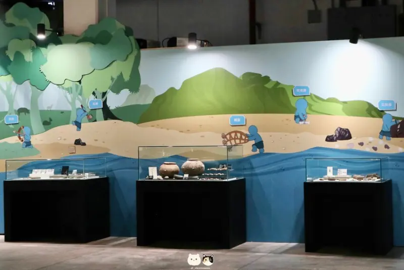 臺中免門票特展｜發現第一人－臺中站．從玩樂中學習考古工序與知