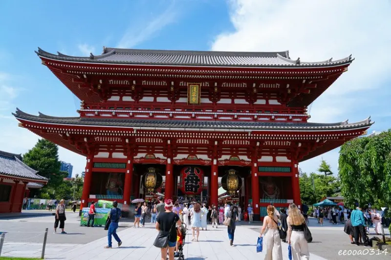 東京景點「淺草寺」，必拍巨大紅色雷門燈籠、好吃好逛仲見世通商