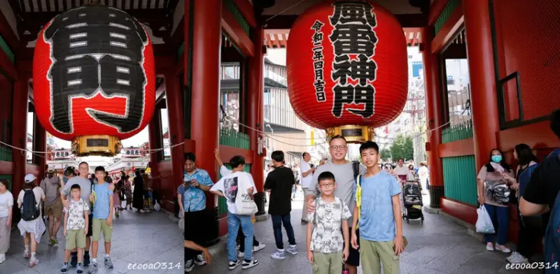東京景點「淺草寺」，必拍巨大紅色雷門燈籠、好吃好逛仲見世通商