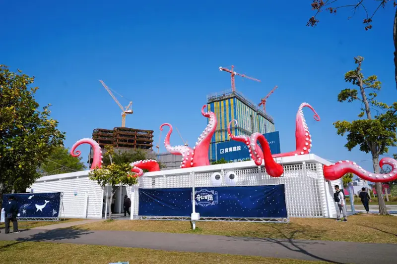 全台最長32M雙軌滑索「台中中央公園飛行美樂地」，主題式飛行