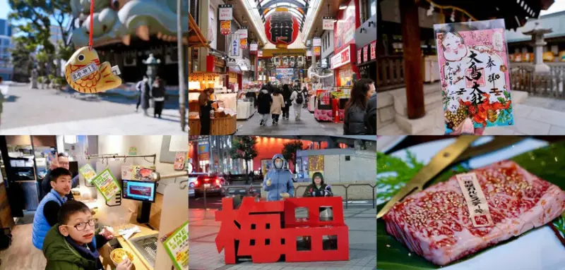 日本關西九天八夜自由行，京阪神奈行程、租車資訊及日本上網SI