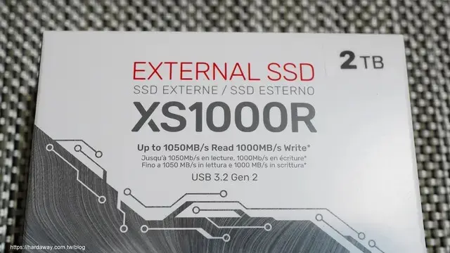 金士頓Kingston XS1000 SSD行動硬碟