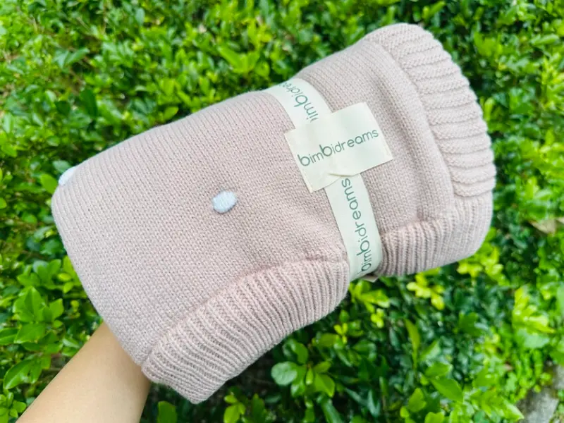 【奇哥】bimbidreams針織珊瑚絨雙面毯｜bimbid