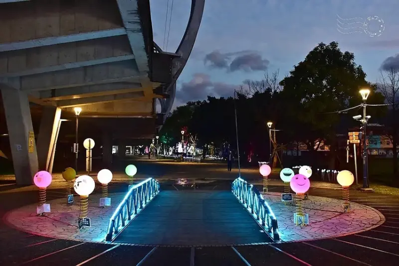 2025冬山舊河港燈節