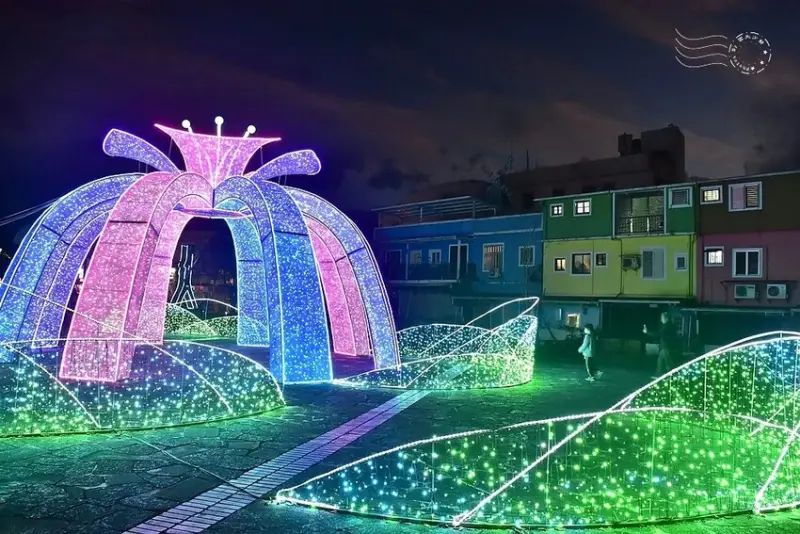 2025冬山舊河港燈節