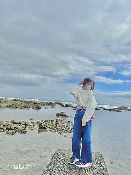 【2023春節環島。台東】潮間帶近距離觀魚步道很好拍照．富山