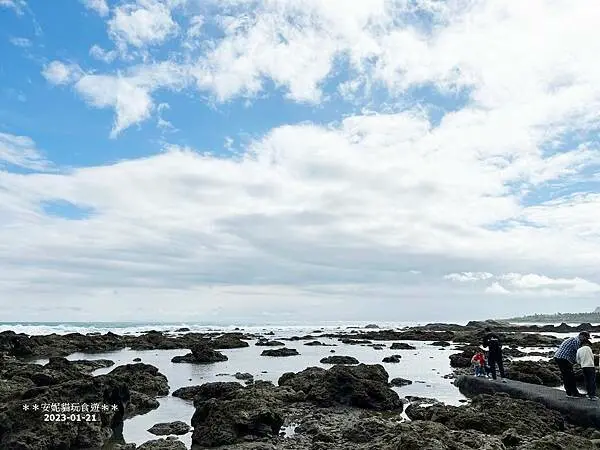 【2023春節環島。台東】潮間帶近距離觀魚步道很好拍照．富山