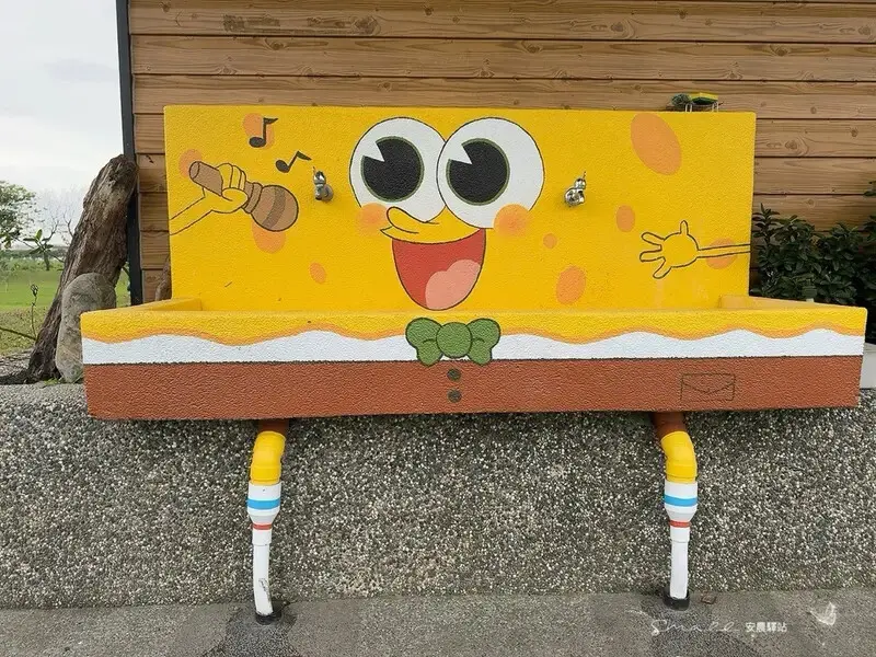 【安農溪驛站】超萌貓熊藝術裝置現身安農溪畔，快來拍照打卡遛小