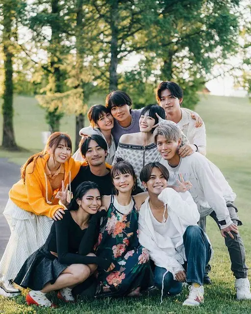 The posters and stills of 2023 Netflix Japanes Love TV programme 