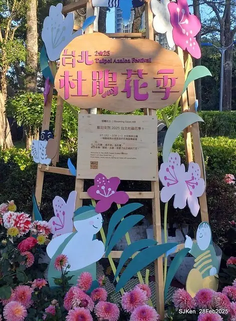 2025.02.28       2025 台北杜鵑花季--- 杜鵑花篇(2025 Tapei Azalea festival at Daan forest park), Taipei, Taiwan, Feb 28,2025, SJKen