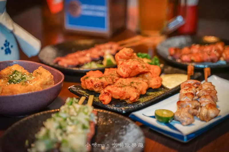 樂氣串燒居酒屋｜GOOGLE超高人氣居酒屋，炭火直烤 松露系列太美味啦~，通化夜市美食