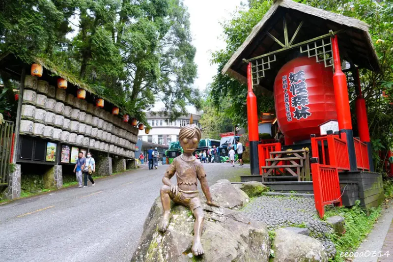 南投鹿谷「溪頭妖怪村」，咬人貓麵包、松林町日式特色商店街!