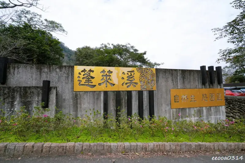 苗栗南庄「蓬萊溪護魚步道」，適合親子健走的觀魚步道!