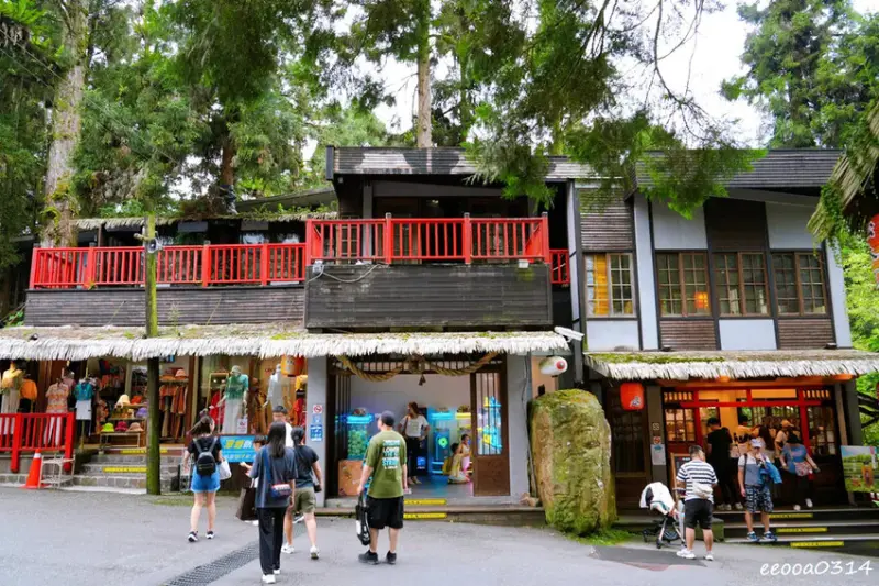 南投鹿谷「溪頭妖怪村」，咬人貓麵包、松林町日式特色商店街!