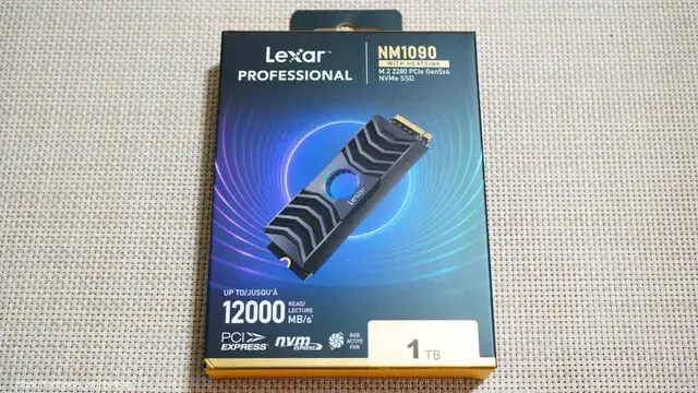 雷克沙Lexar NM1090 PCle Gen5 NVMe M.2 SSD