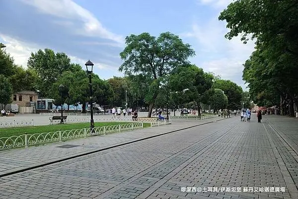 土耳其/伊斯坦堡 蘇丹艾哈邁德廣場