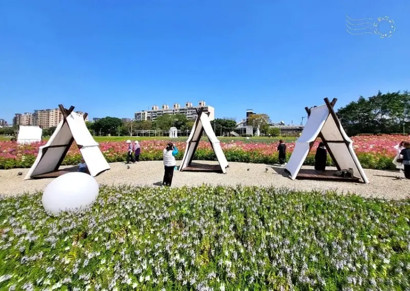 2025古亭河濱公園花海