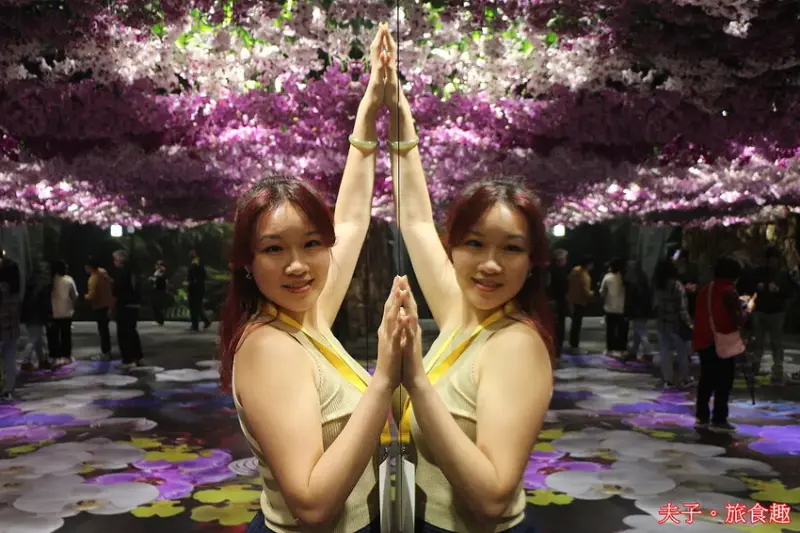 2025臺灣國際蘭展 鏡像世界 在七彩繽紛的色彩反射中 看見