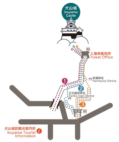 【玩。名古屋】犬山駅–最古老的國寶天守還有御城印–犬山城及交