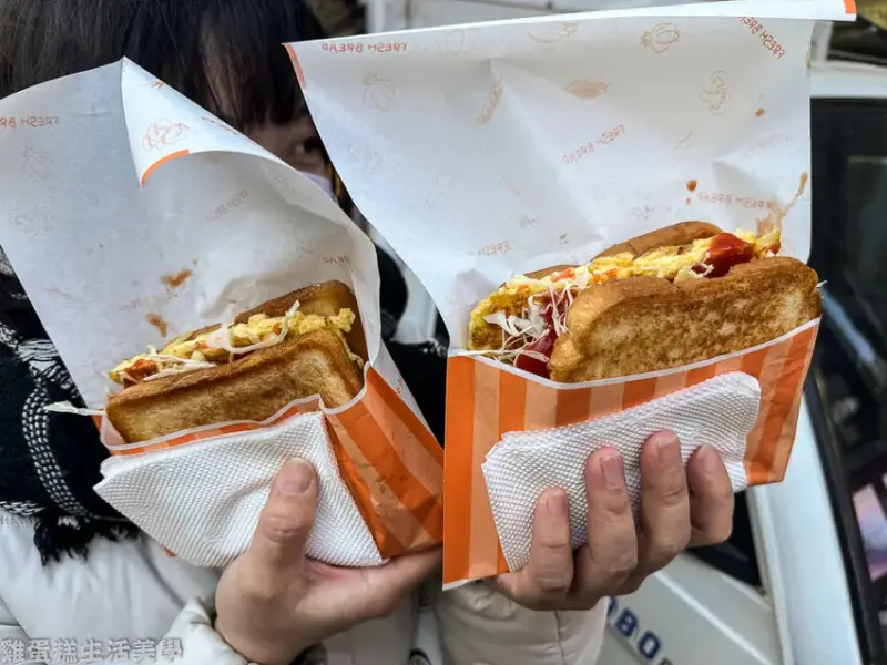 【韓國食記】明洞烤麵包漢堡